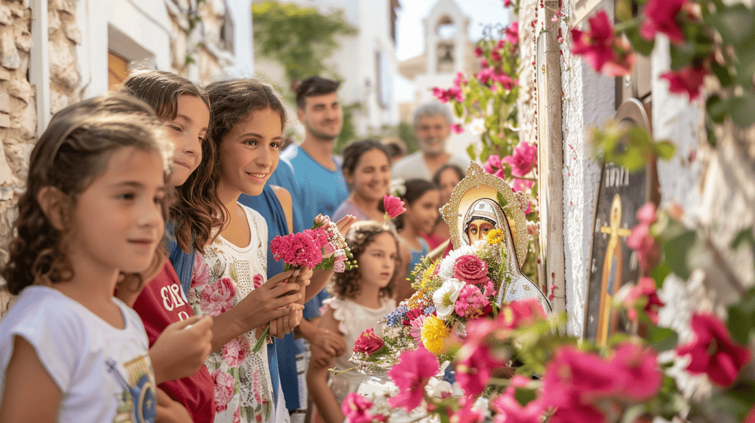 🌸 August 15 in Cyprus: Faith, Festivities & the Perfect δώρο for Maria - Gifting CY