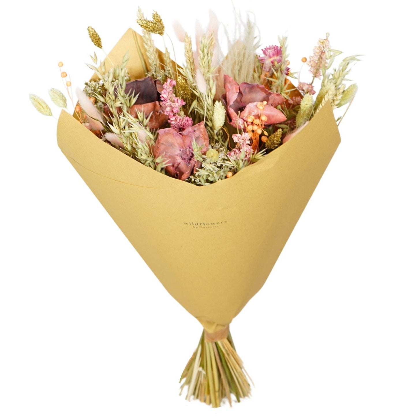 The Classic Classy Dried Bouquet - Pink Elegance