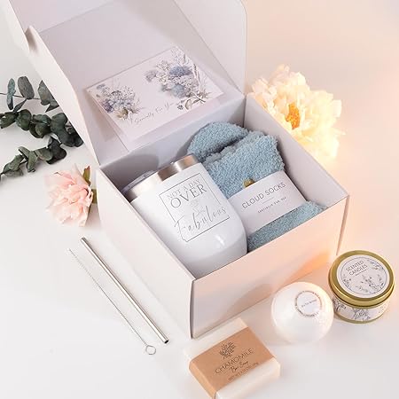 White Elegance Self-Care Gift Box