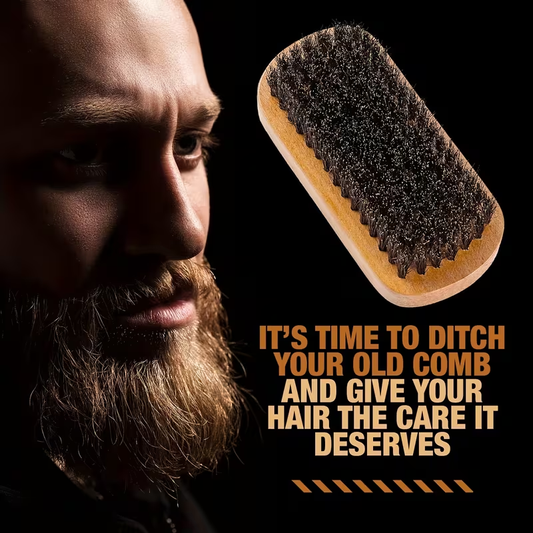 Refined Wooden Beard Grooming Set
