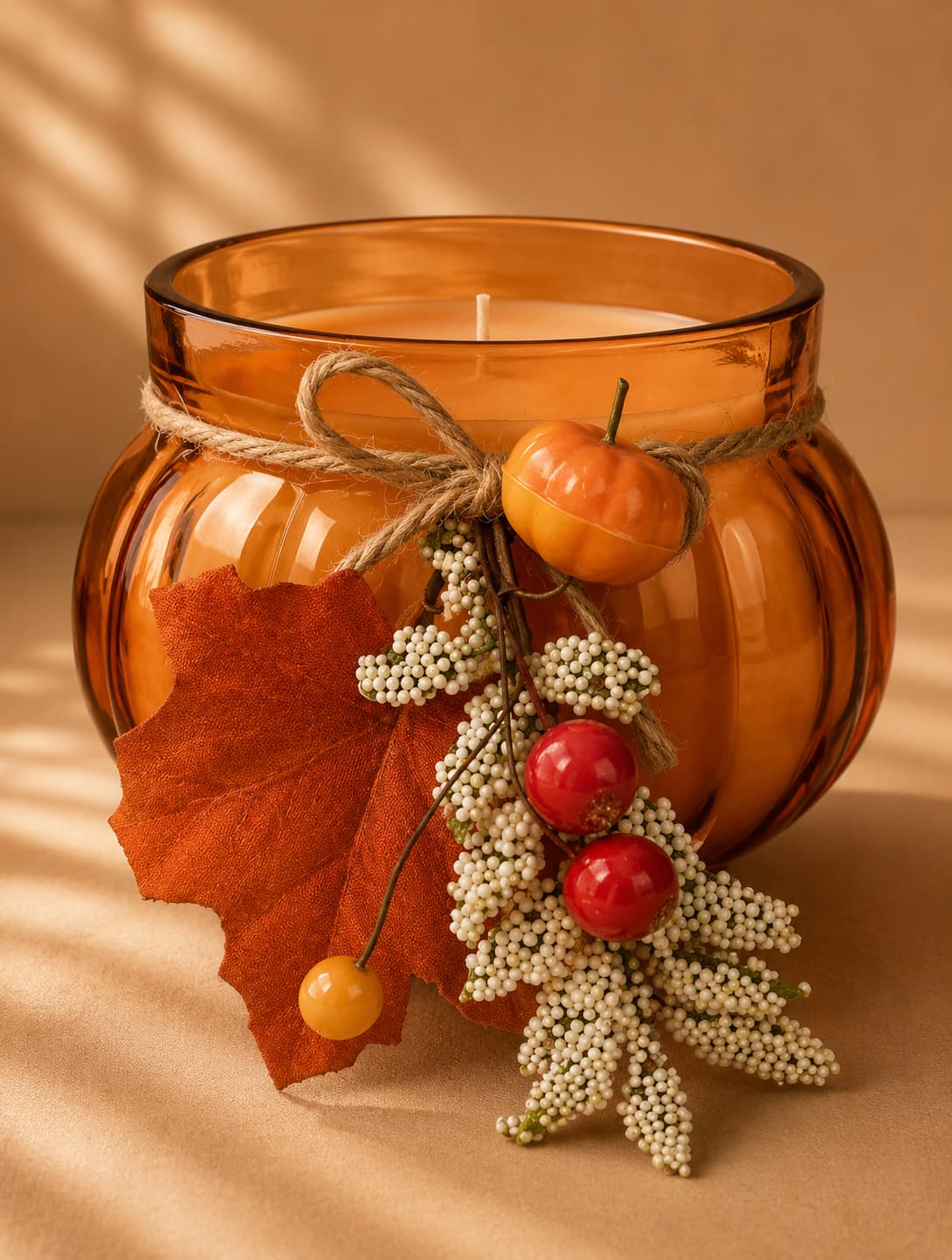 Autumn Glow Decorative Candle Holder
