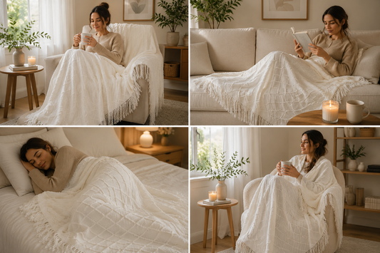 Elegance Knit Throw Blanket