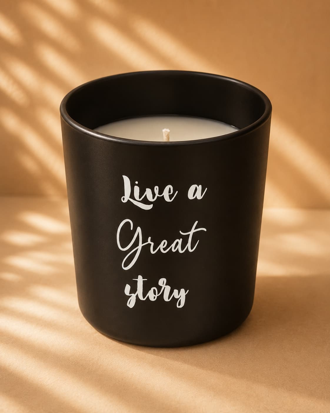 Live a Great Story Scented Candle