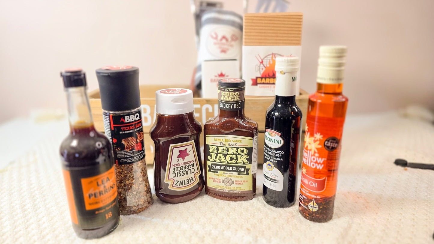 Barbecue King Gift Box – Premium Wooden Box for Barbecue Lovers - Gifting CY - Cyprus -