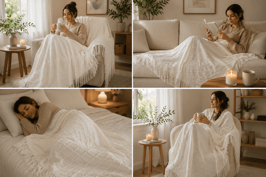 Elegance Knit Throw Blanket - Gifting CY - Cyprus -