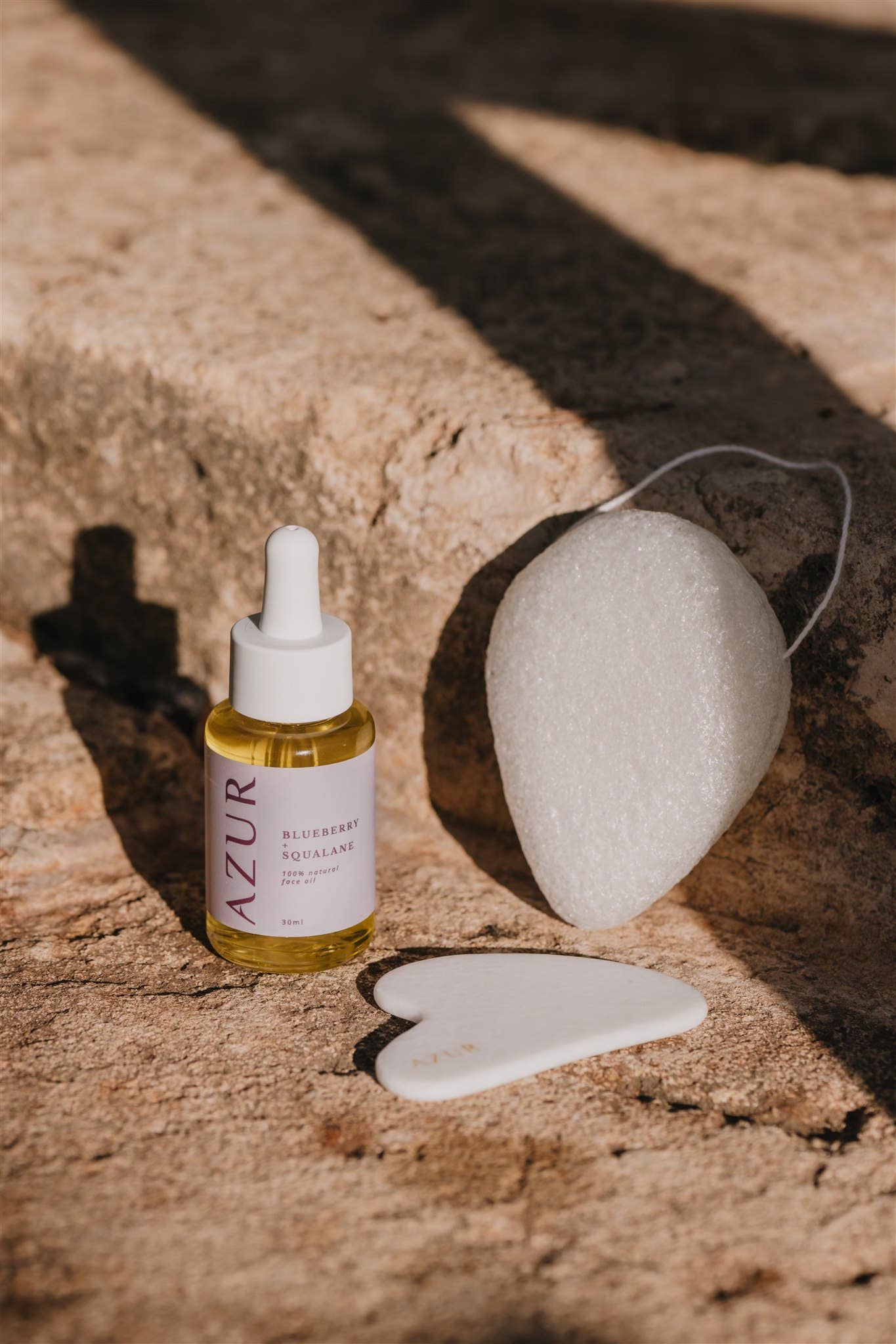 Gua Sha facial massage tool | White Jade - Gifting CY - Cyprus -