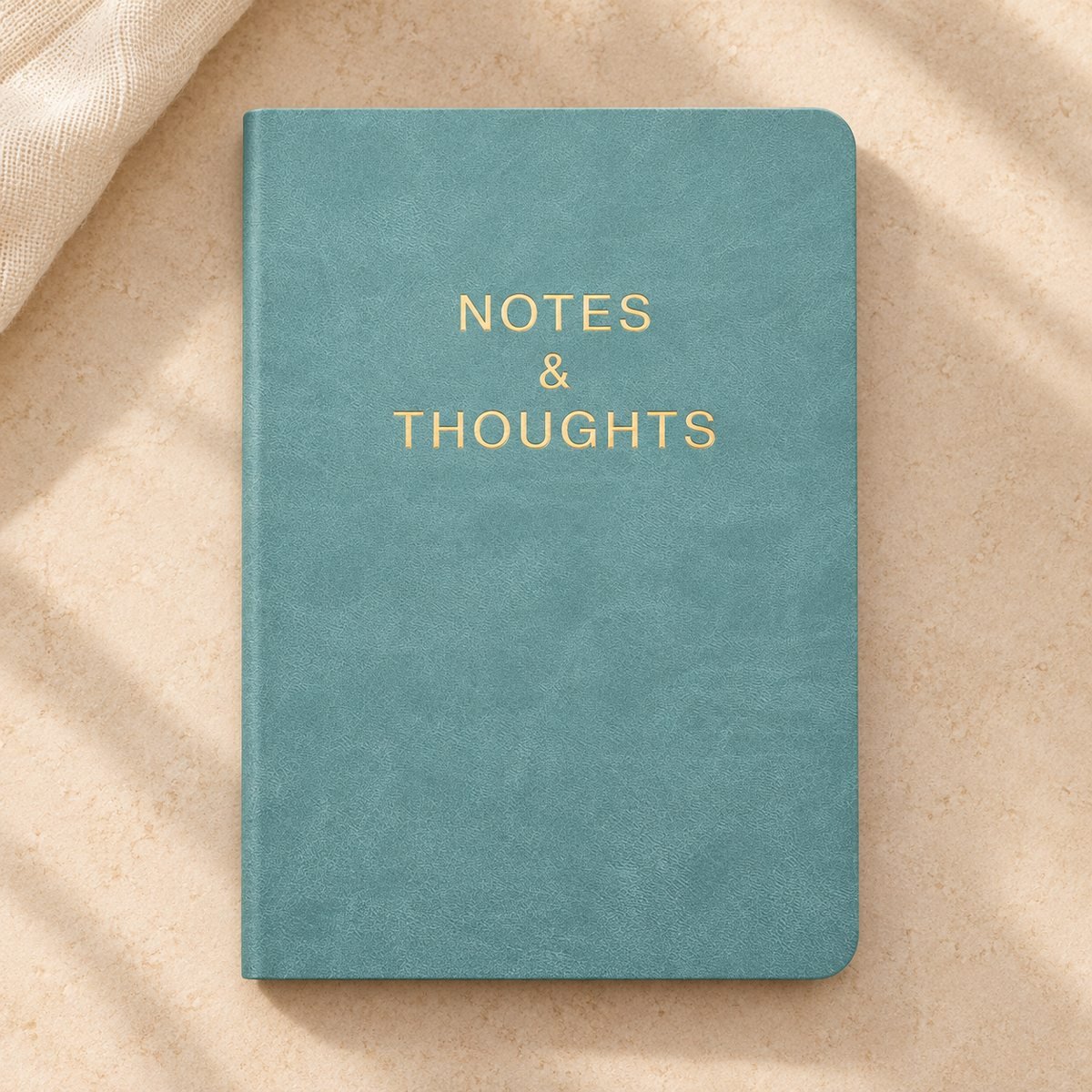Notes & Thoughts Teal Notebook - Gifting CY - #Cyprus# -