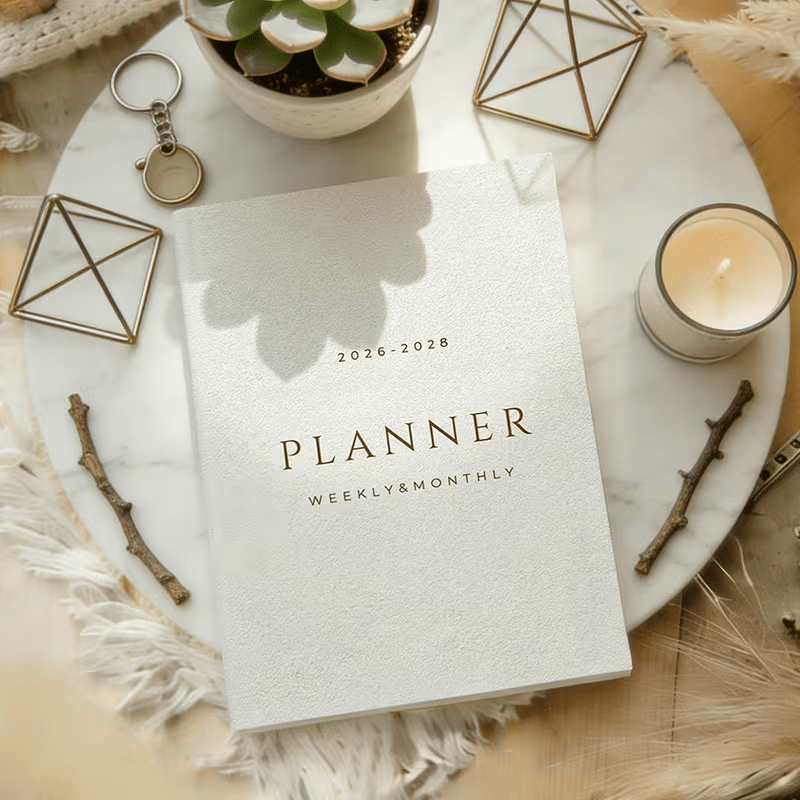 Three - Year Planner for Weekly Goals, Monthly Planning & Daily Organisation - Gifting CY - Cyprus -