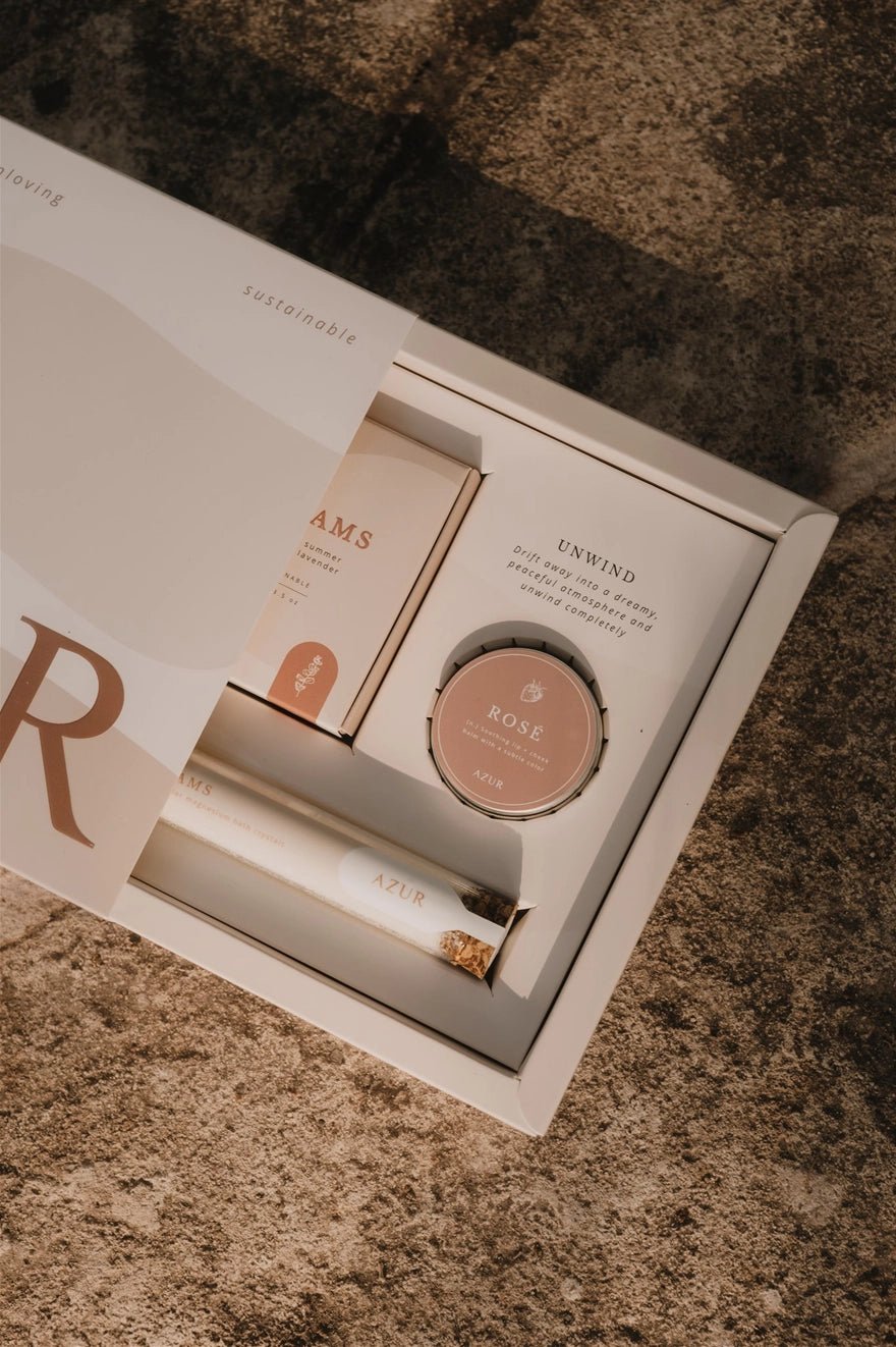 UNWIND Sunset Dreams Gift Set – Natural Evening Ritual for Relaxation - Gifting CY - Cyprus -