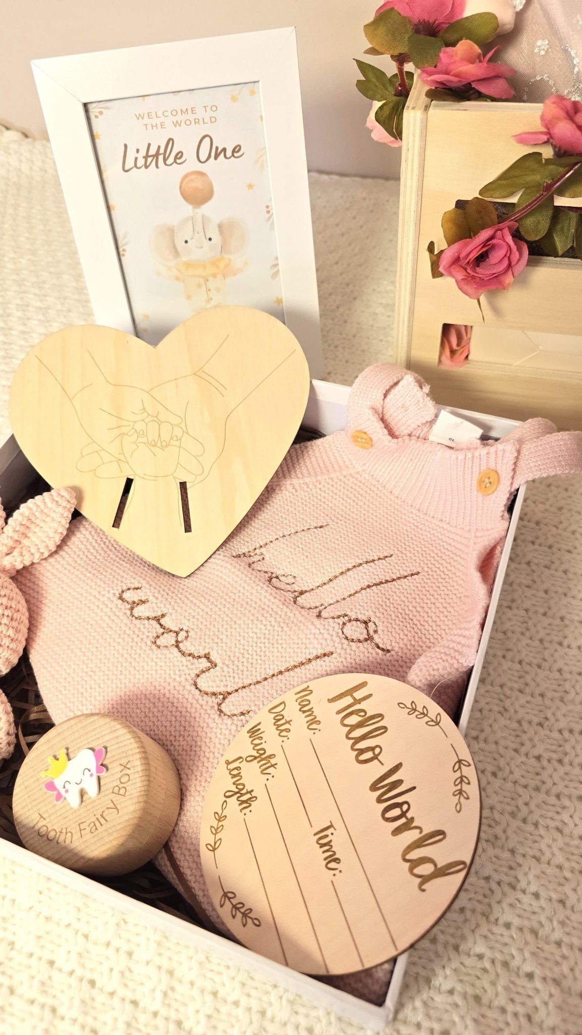 Welcome Baby Girl Gift Box - Gifting CY - Cyprus -