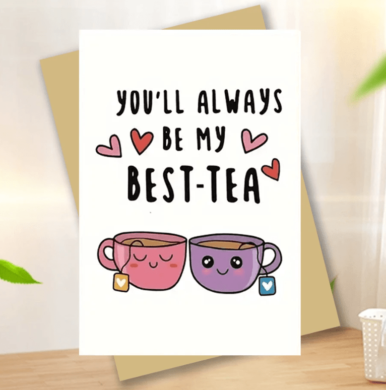 You are my Best - Tea Gift Card - Gifting CY - Cyprus -