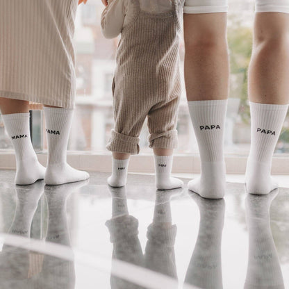 Soft Mama socks with stylish lettering – cozy gift for moms and new mothers