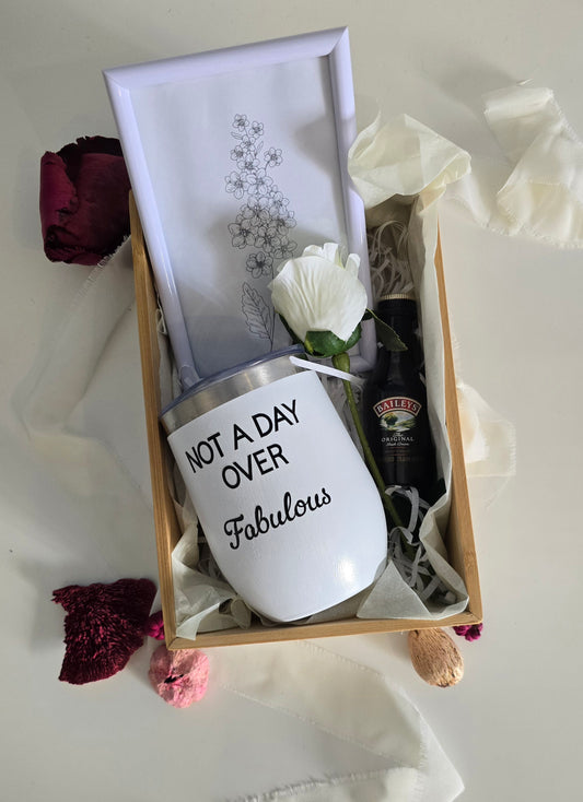 Elegant White Gift Box