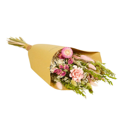 Pink Elegance Field Dried Flower Bouquet