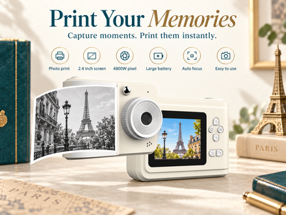 Wanderlust Travel Gift Basket Cyprus – Camera & Headphones