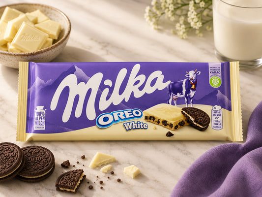 Milka White Oreo Chocolate