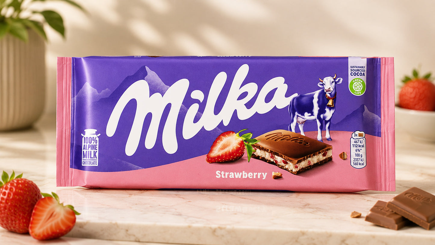 Milka Strawberry
