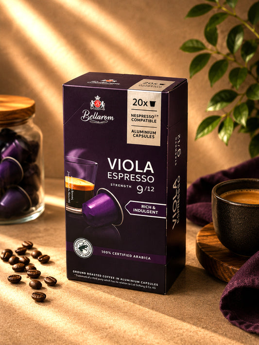 Bellarom Viola Espresso Coffee Capsules – Rich & Indulgent Espresso Pods x20
