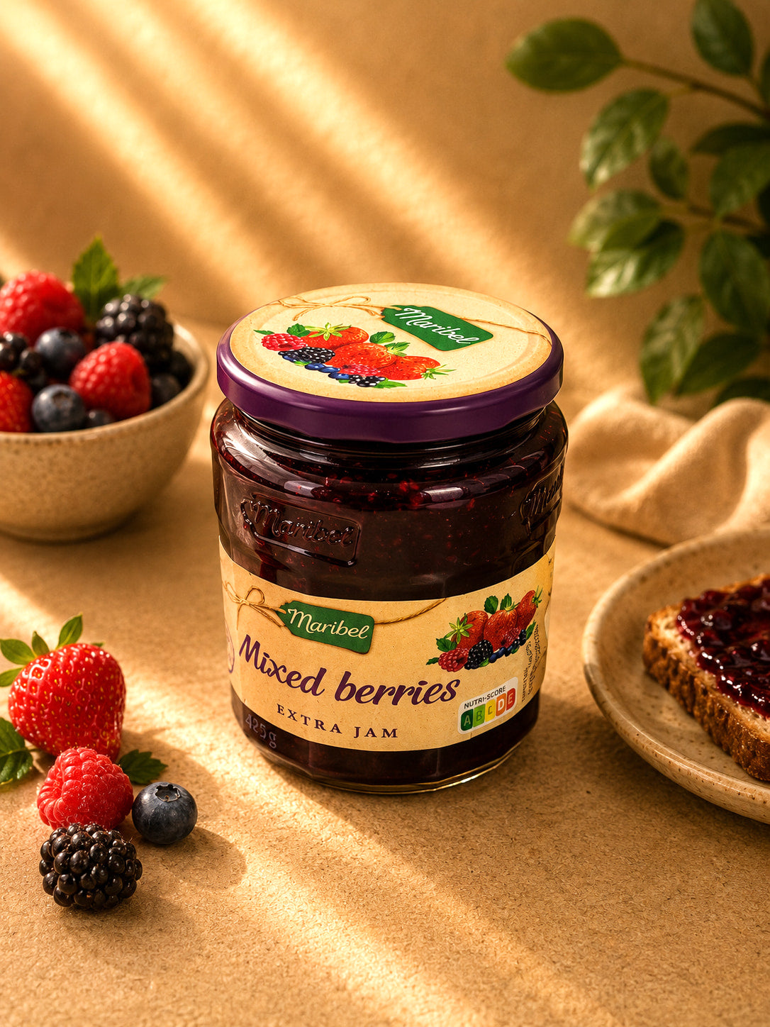 Maribel Mixed Berries Extra Jam – Premium Berry Fruit Preserve