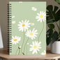 Minimalist linen notebook journal with elegant neutral-toned cover displayed beautifully for journaling, planning, writing, and luxury stationery gifting.