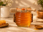 Melodou Blossom Honey in Glass Jar with Wooden Honey Dipper, 425 g