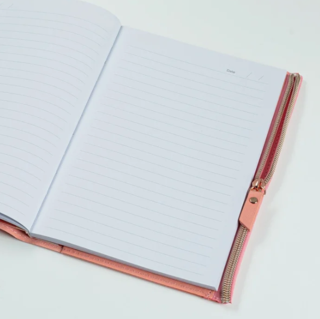 Dream Keeper A5 Notebook with Zipper Pocket, Let Your Dreams Come True