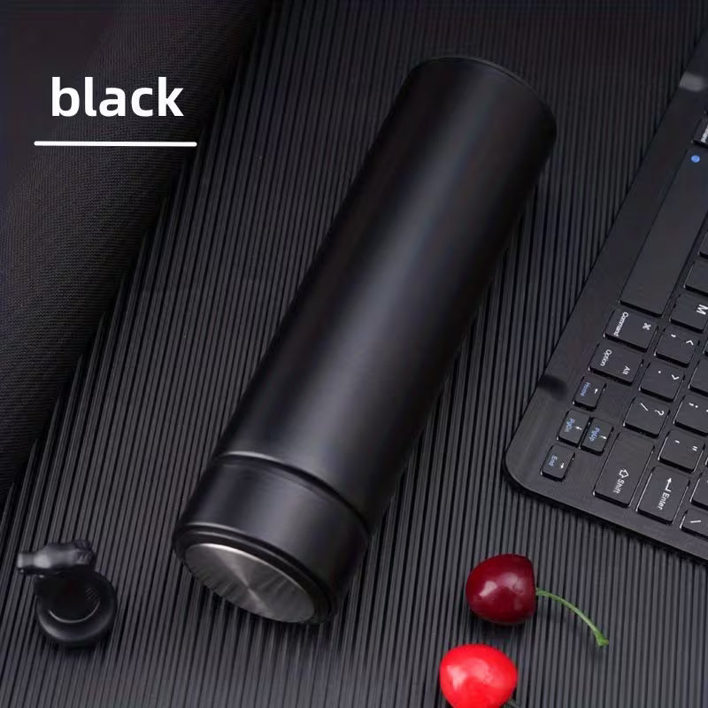Large capacity stainless steel insulated water bottle for outdoor fitness and everyday use