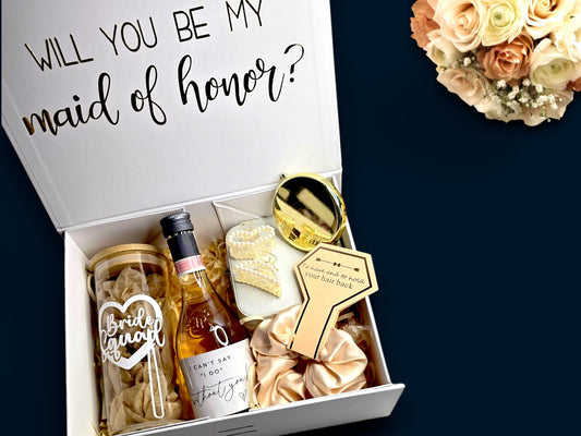 “Will You Be My Maid of Honor?” Luxe Proposal Box