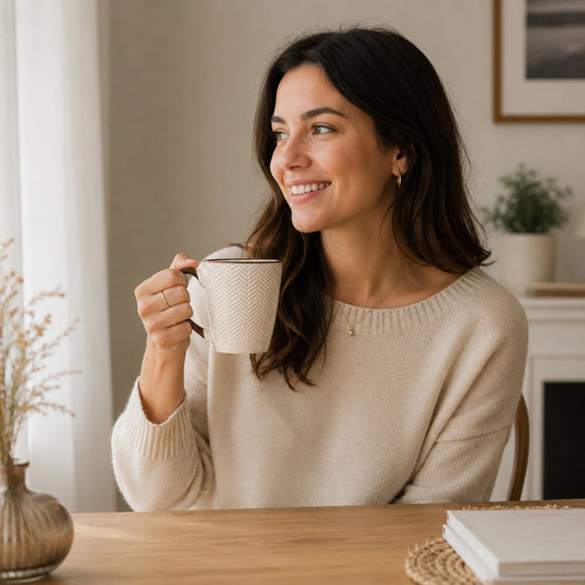 Chevron Elegance Ceramic Mug