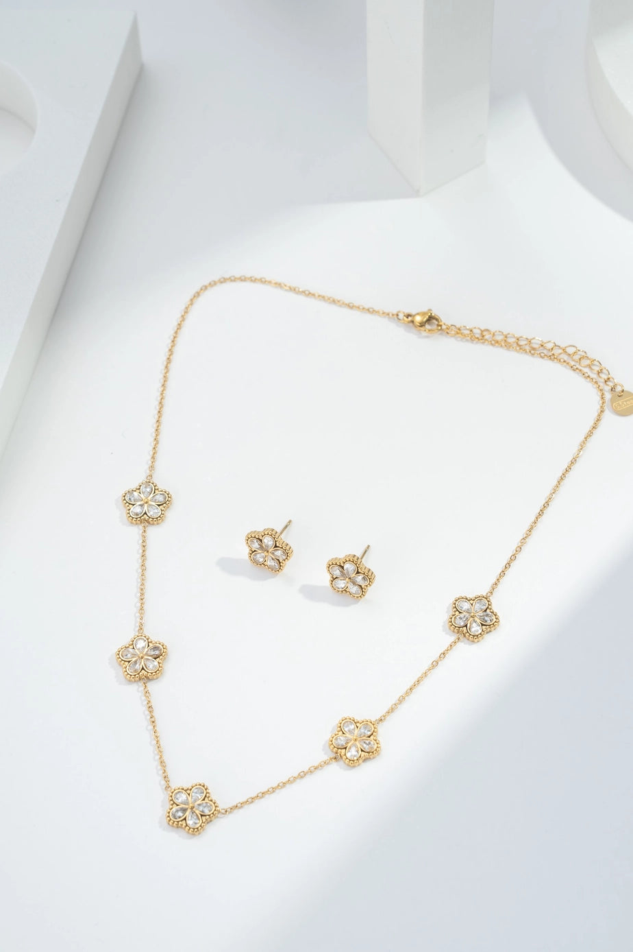 Necklace and Earrings