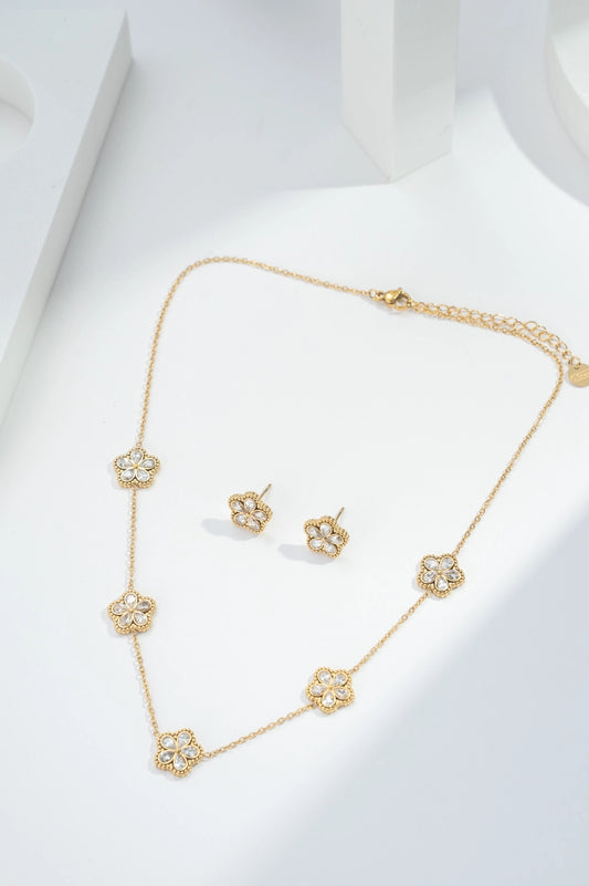 Necklace and Earrings