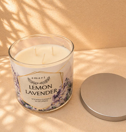 Lavender Bloom Luxury Candle - Large Size 400G