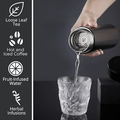 Stainless Steel Insulated Water Bottle – Large Capacity Thermal Cup