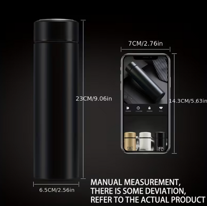 Stainless Steel Insulated Water Bottle – Large Capacity Thermal Cup