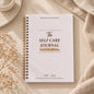 Self Care Journal showing self-love, gratitude and daily reflection prompts
