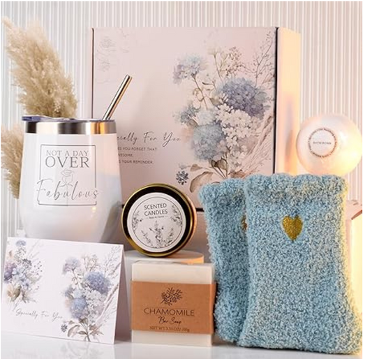 White Elegance Self-Care Gift Box
