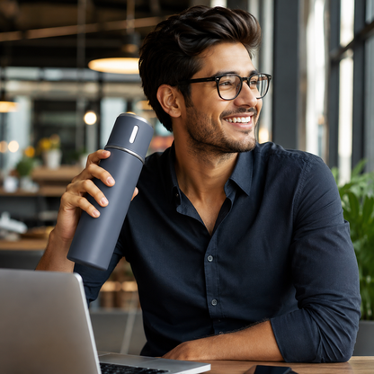 Nordic Thermal Mug Set, 500ml Stainless Steel Insulated Cup for Coffee, Tea & Everyday Travel