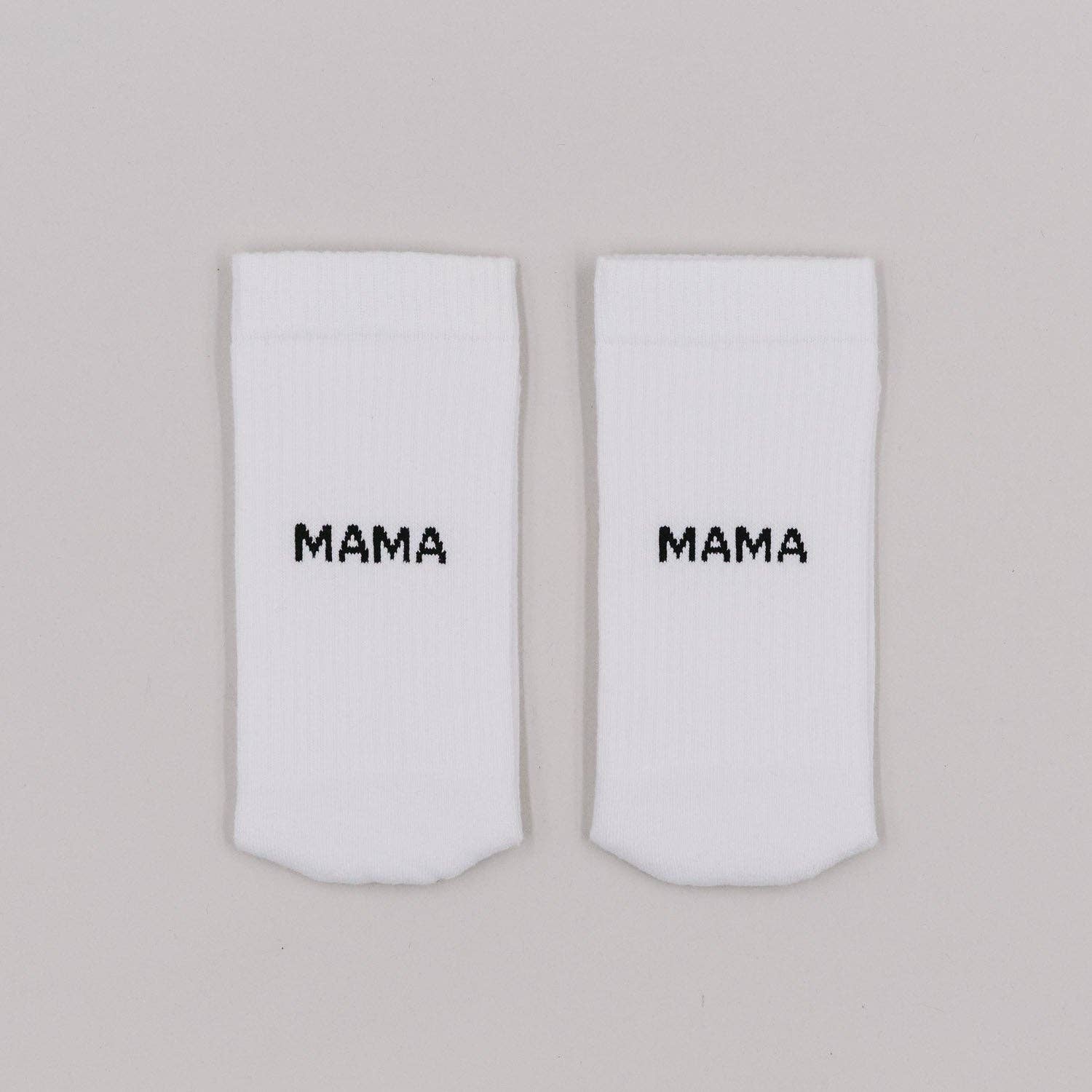 Soft Mama socks with stylish lettering – cozy gift for moms and new mothers