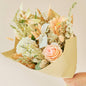 Peach Perfect Mixed Dried Flower Bouquet | Bestseller