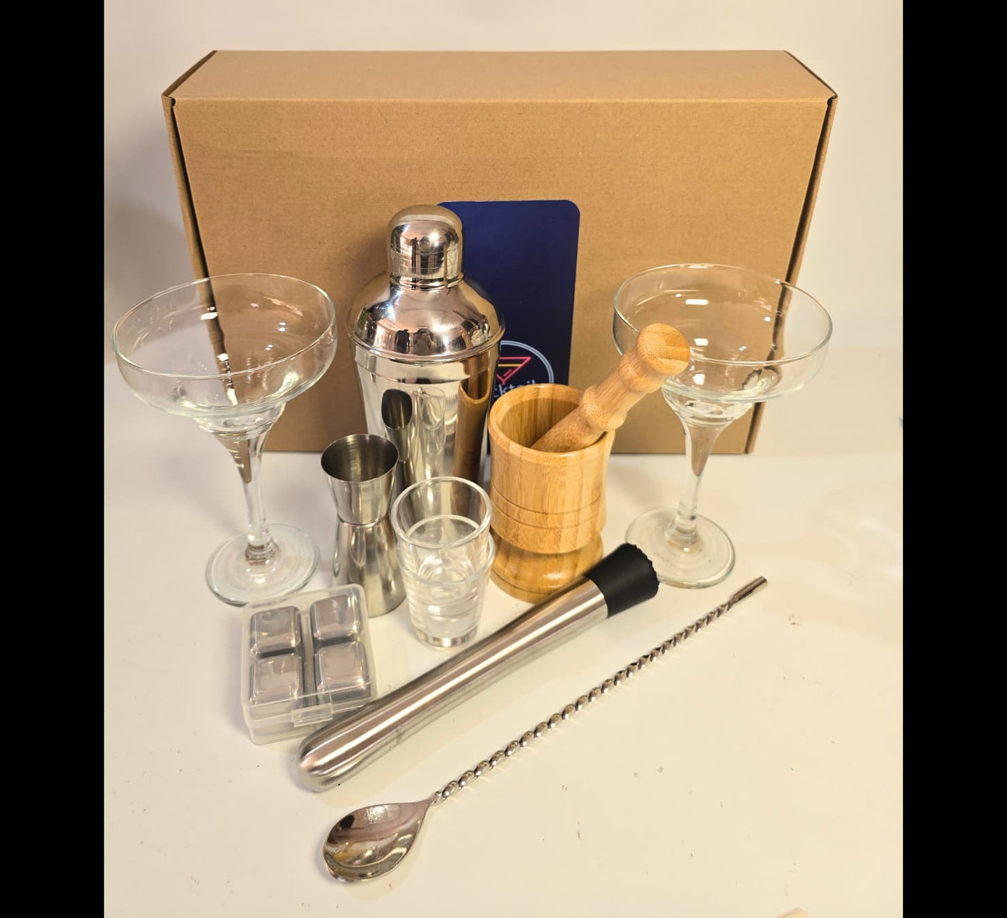 Bartender Gift Box - Cocktail Night Celebration Kit - Gifting CY - Cyprus - 