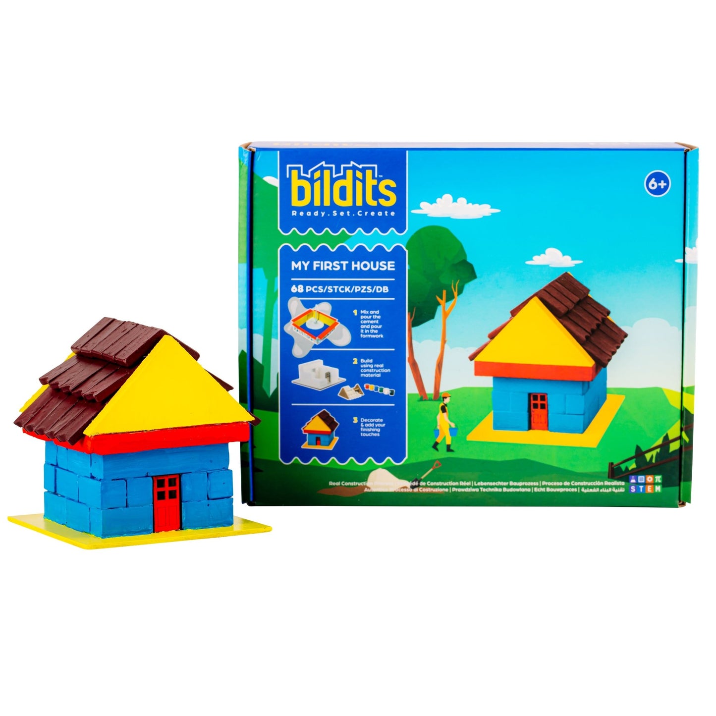 Bildits Gift Box - Children’s Real House Construction Educational Kit - Gifting CY - Cyprus - 