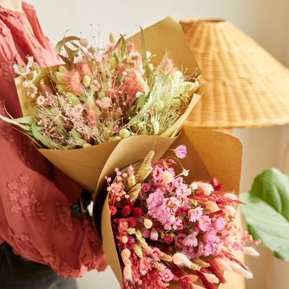 Blush Classic Dried Flower Bouquet