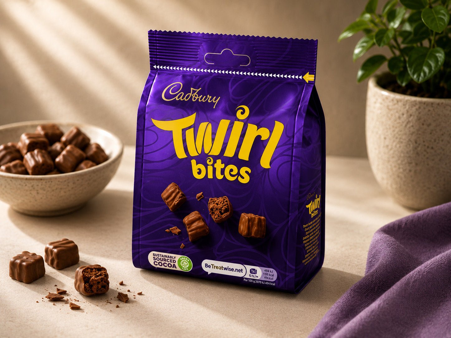 Cadbury Twirl Bites Bag 100g - Gifting CY - Cyprus - 