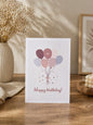 Cute Balloons Birthday Greeting Card - Gifting CY - Cyprus -