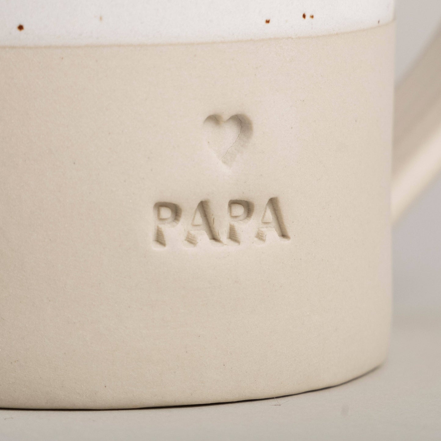 Large Papa Handmade Stoneware Mug – 450ml