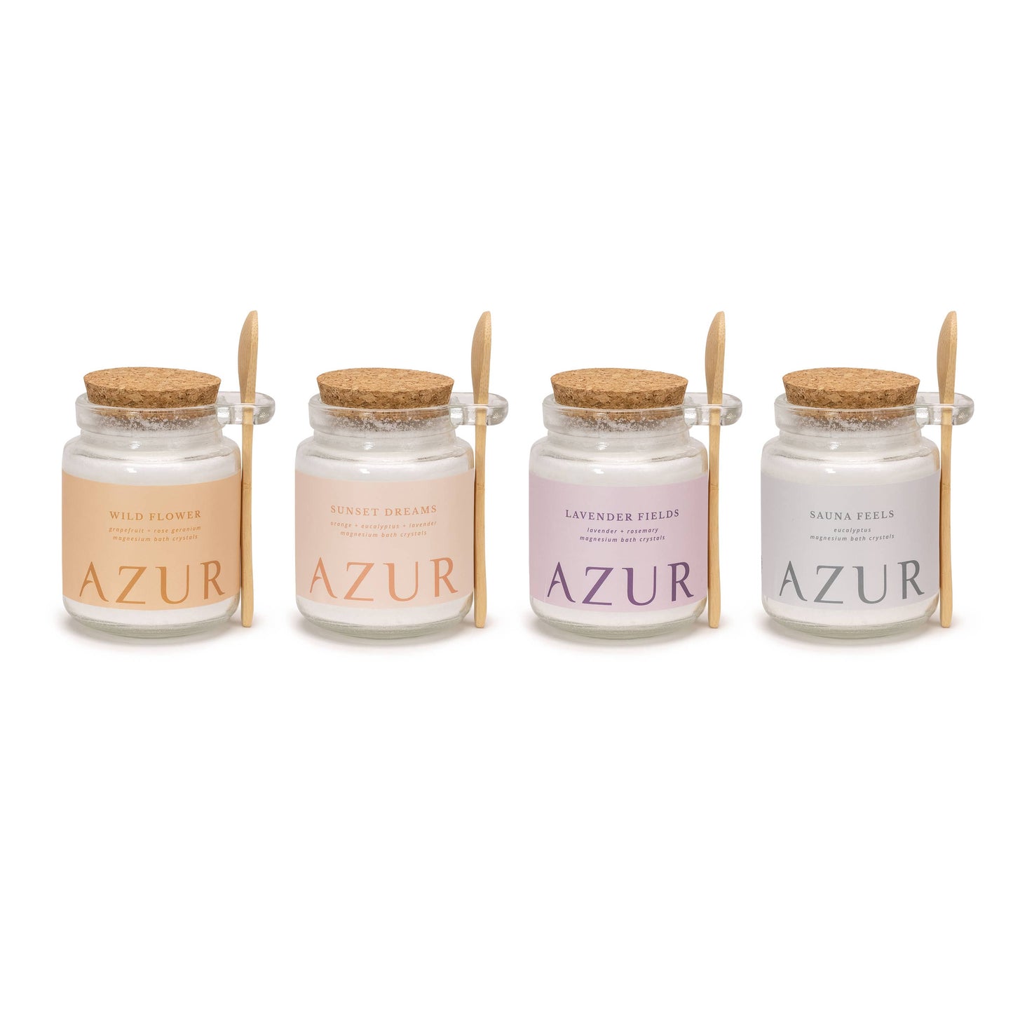 Bathsalt 240g Magnesium Essential oils
