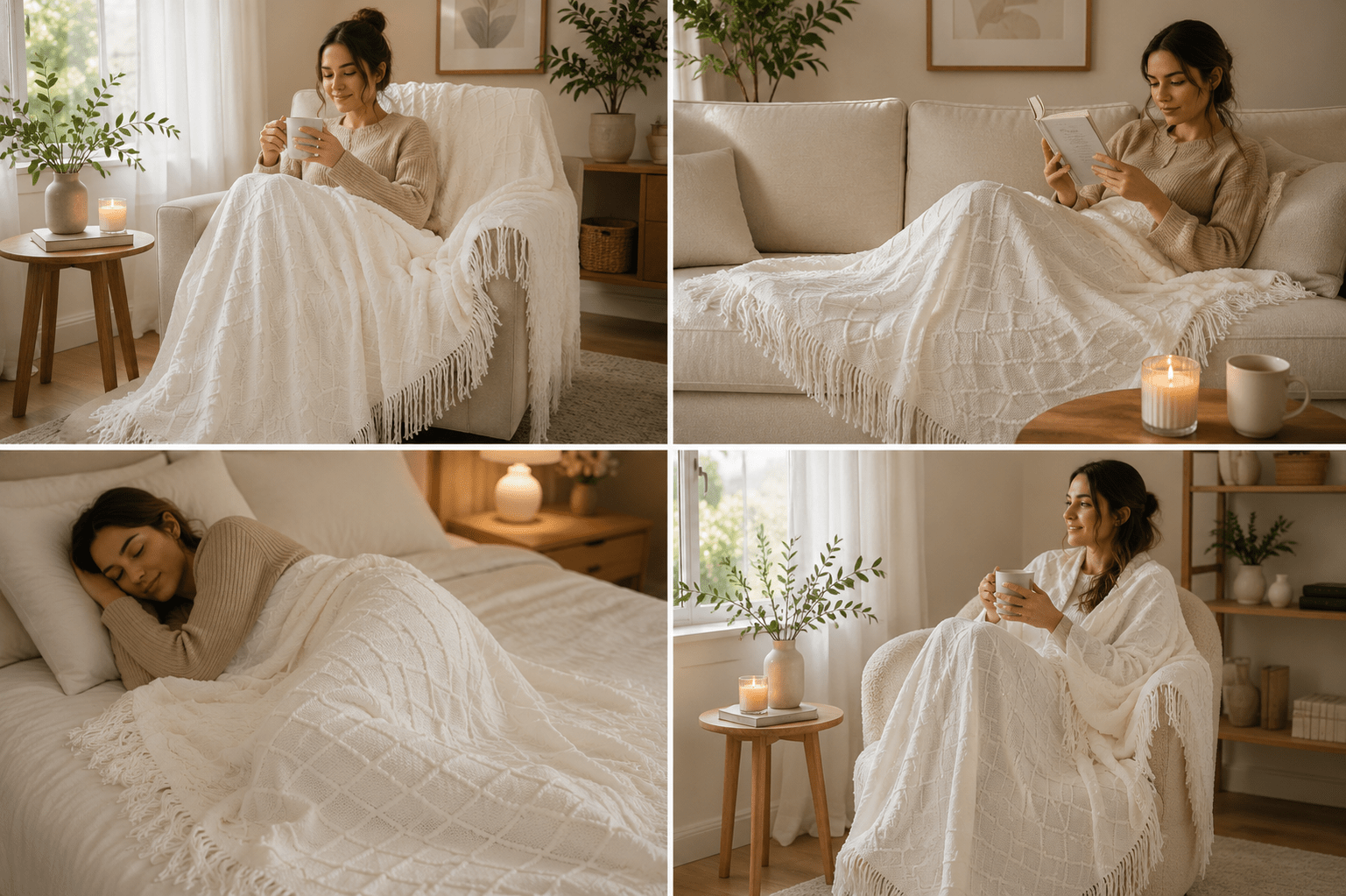 Elegance Knit Throw Blanket - Gifting CY - Cyprus -