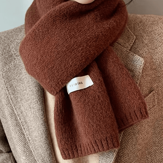 Elegant Coffee Brown Unisex Scarf - Gifting CY - Cyprus -