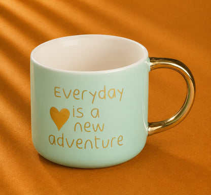 Everyday Adventure Gold Handle Mug - Gifting CY - Cyprus - 