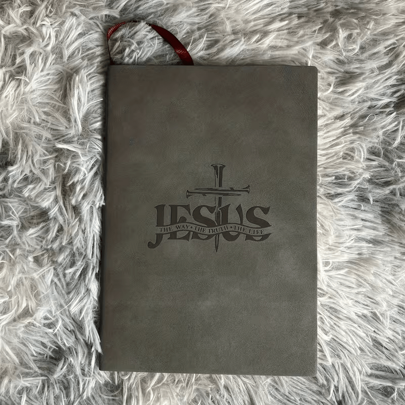 Faith Notes Bible Journal, A5 Ruled Prayer Notebook with Jesus-Inspired Cover - Gifting CY - Cyprus -